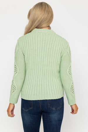 Carraig Donn Cable Knit Crew Neck