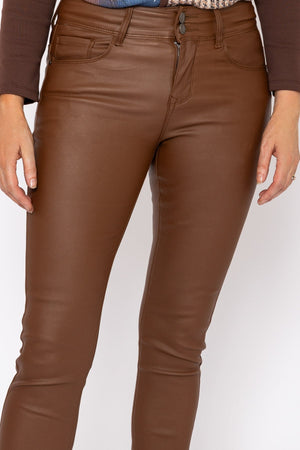 Carraig Donn Camel Pu Jeans