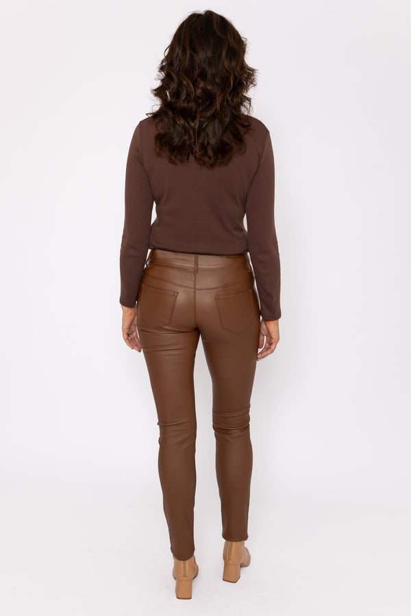 Carraig Donn Camel Pu Jeans