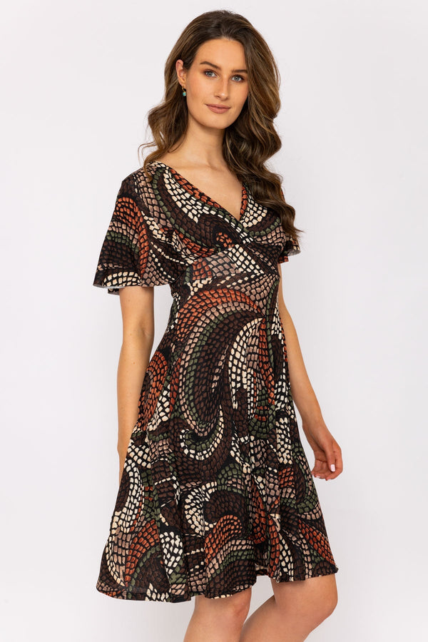 Carraig Donn Carmel Knee Length in Khaki