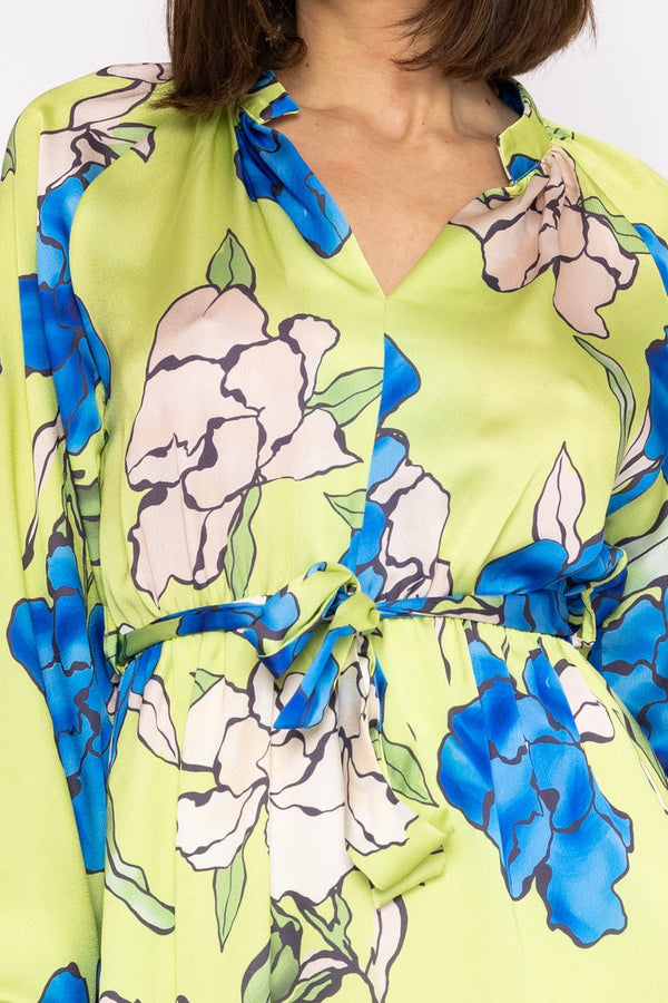 Carraig Donn Carolina Green Knee Length Dress