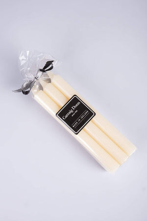 Carraig Donn Carraig Donn Set of 6 Baton Candles 220 x 22mm in Ivory