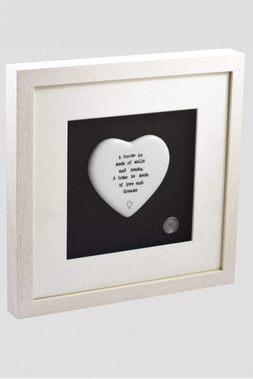 Ceramic Art- House is Made of Love and Dreams