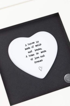 Carraig Donn Ceramic Art- House is Made of Love and Dreams