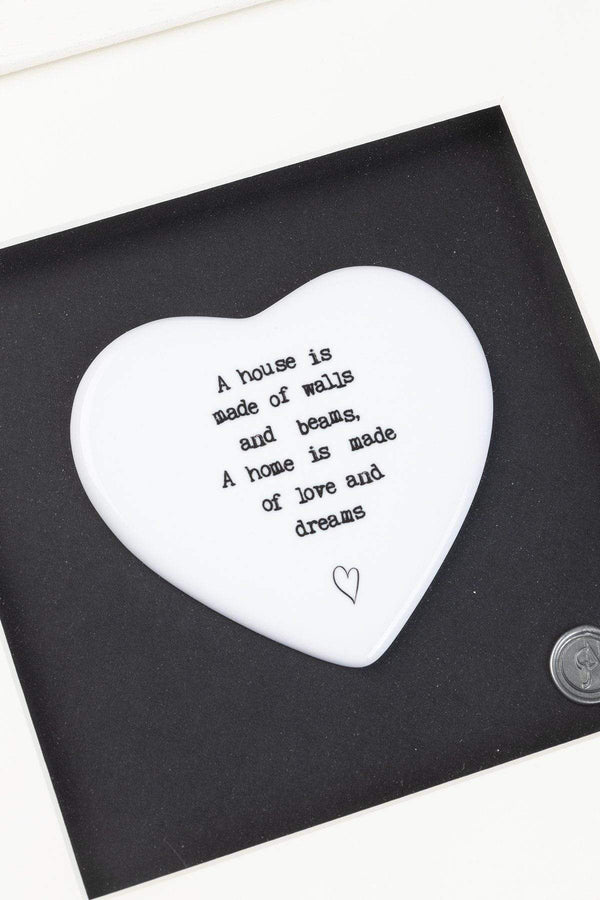 Carraig Donn Ceramic Art- House is Made of Love and Dreams