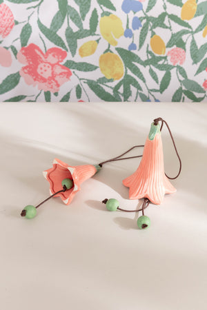 Carraig Donn Ceramic Flower Bell Decoration