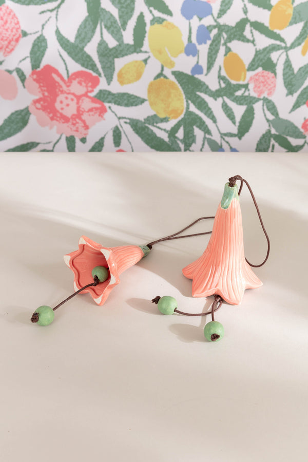 Carraig Donn Ceramic Flower Bell Decoration