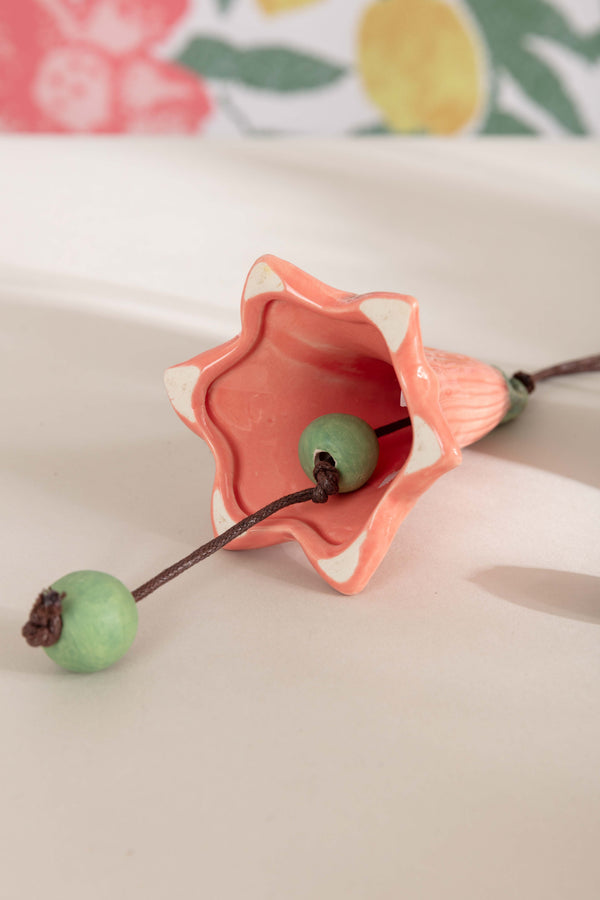 Carraig Donn Ceramic Flower Bell Decoration