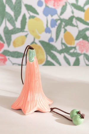 Carraig Donn Ceramic Flower Bell Decoration
