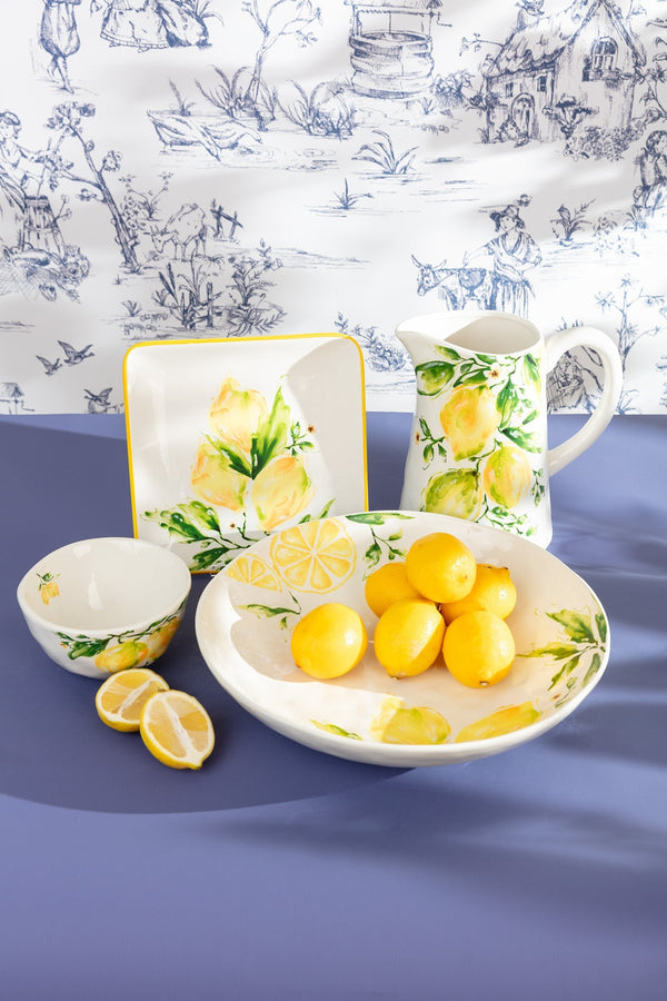 Carraig Donn Ceramic Lemon Serving Bowl