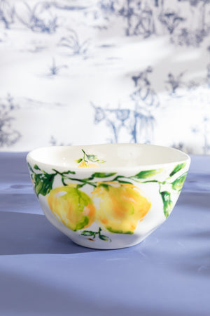 Carraig Donn Ceramic Lemon Serving Bowl
