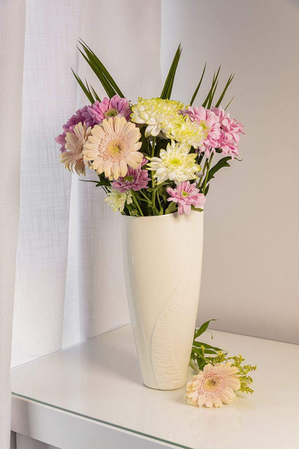 Carraig Donn Ceramic Wave 10" Vase