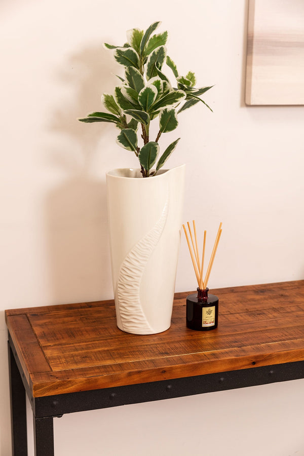 Carraig Donn Ceramic Wave 13" Vase
