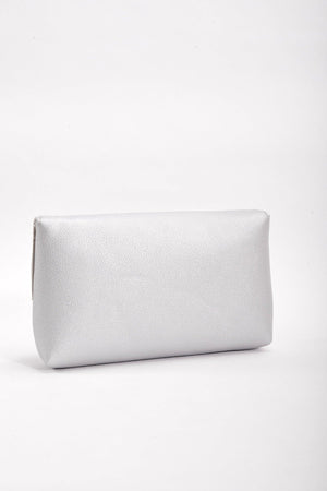 Carraig Donn Chain Detail Clutch in Silver