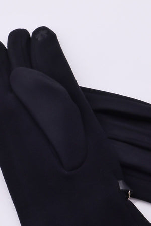 Carraig Donn Chain Detail Glove in Black