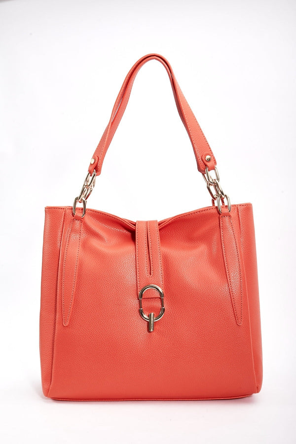 Carraig Donn Chain Detail Tote in Orange