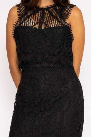 Carraig Donn Charlotte Dress in Black