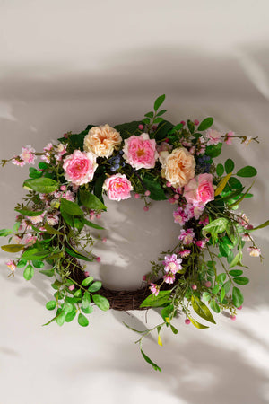 Carraig Donn Cherry Blossom Door Wreath