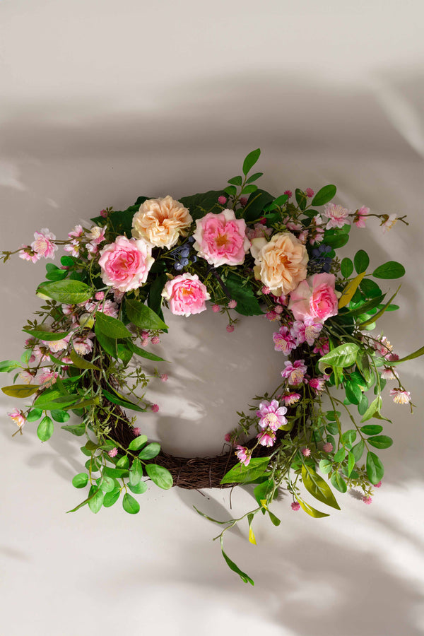 Carraig Donn Cherry Blossom Door Wreath