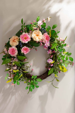 Carraig Donn Cherry Blossom Door Wreath
