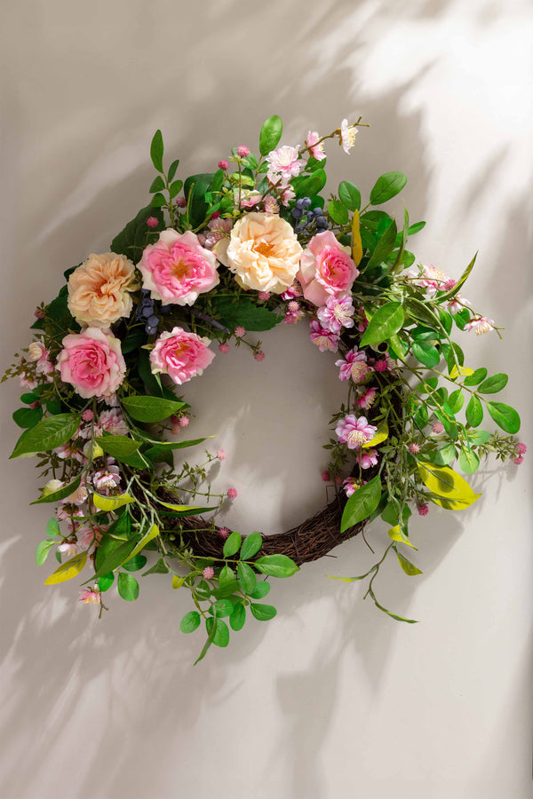 Carraig Donn Cherry Blossom Door Wreath