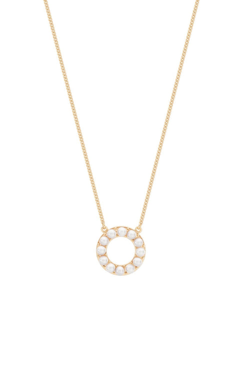 Circle Of Pearl Pendant