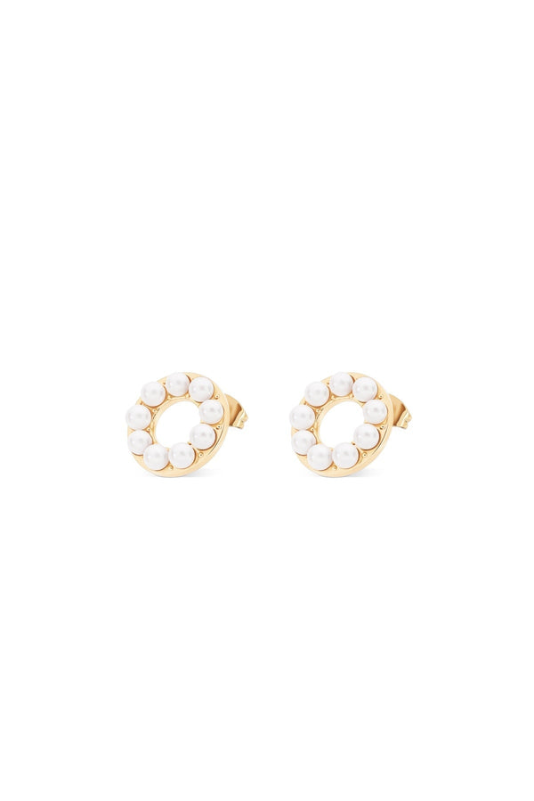 Carraig Donn Circle Of Pearls Earrings