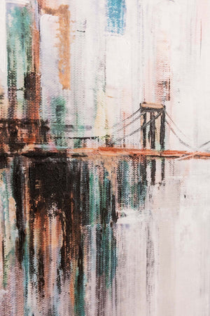 Carraig Donn City Abstract Canvas Art