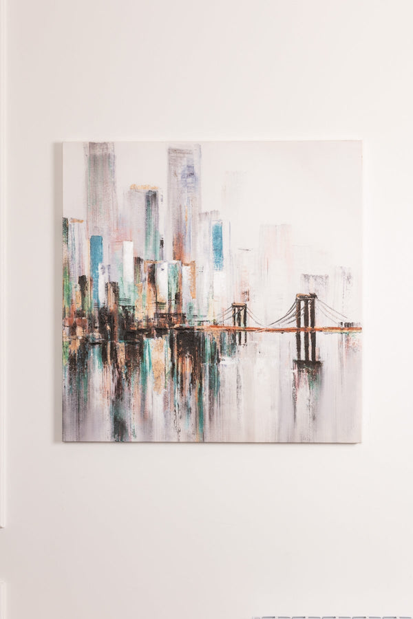 Carraig Donn City Abstract Canvas Art