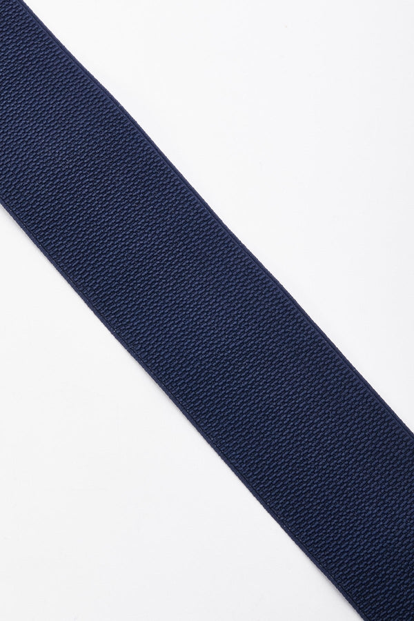 Carraig Donn Clasp Elastic Belt in Navy
