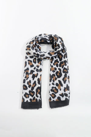 Carraig Donn Classic Animal Print Scarf