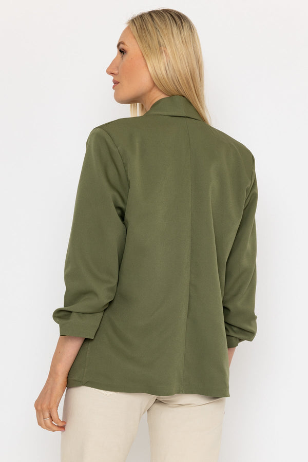 Carraig Donn Classic Blazer in Khaki