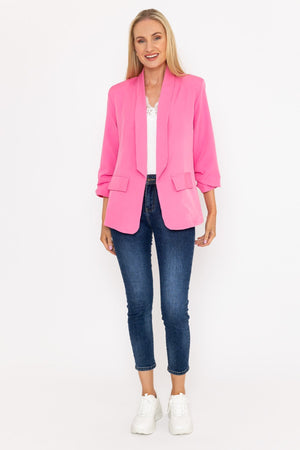 Carraig Donn Classic Blazer in Pink