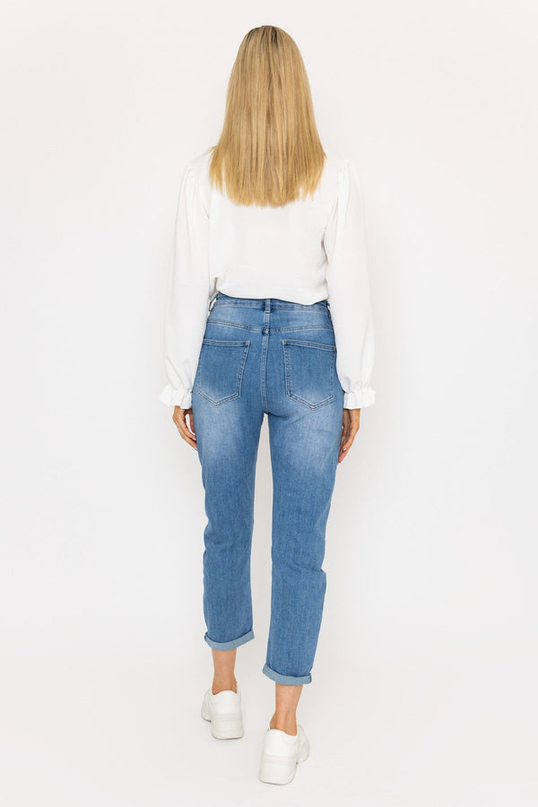 Carraig Donn Classic High Waisted Denim Jeans