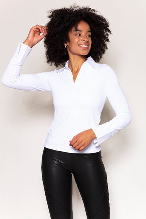 Carraig Donn Collar Shirt in White