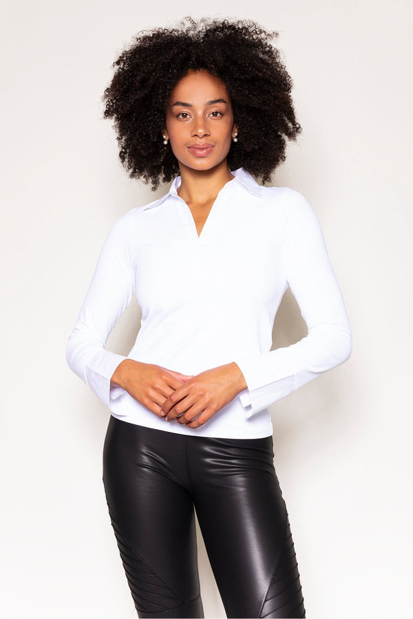 Carraig Donn Collar Shirt in White