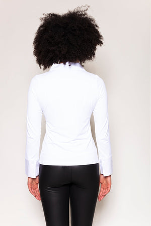 Carraig Donn Collar Shirt in White