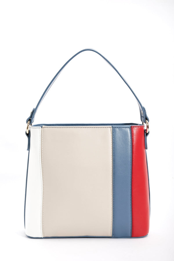 Carraig Donn Colour Block Tote in Blue