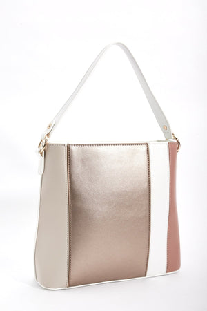 Carraig Donn Colour Block Tote in Gold