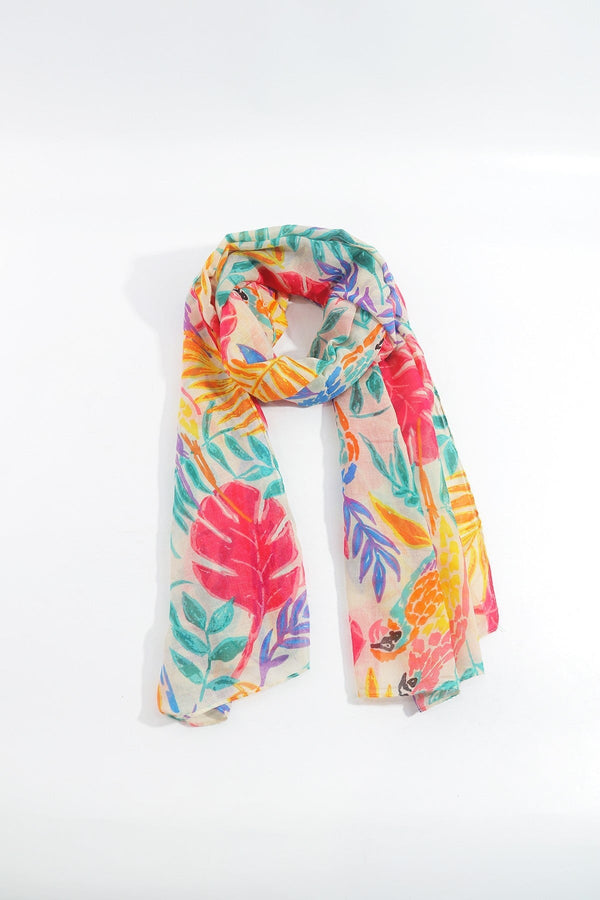 Carraig Donn Colourful Bloom Scarf