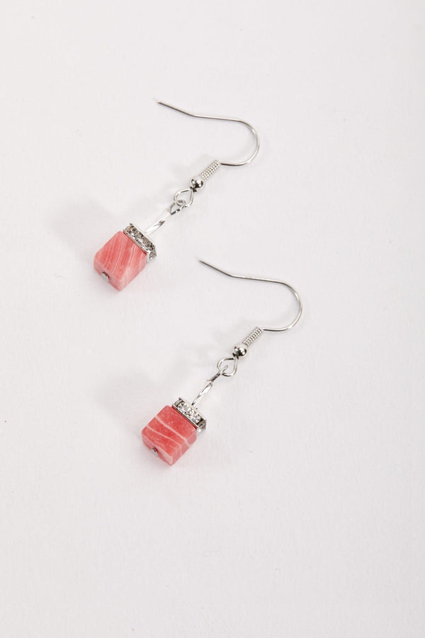 Carraig Donn Coral Beaded Earrings