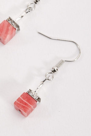 Carraig Donn Coral Beaded Earrings