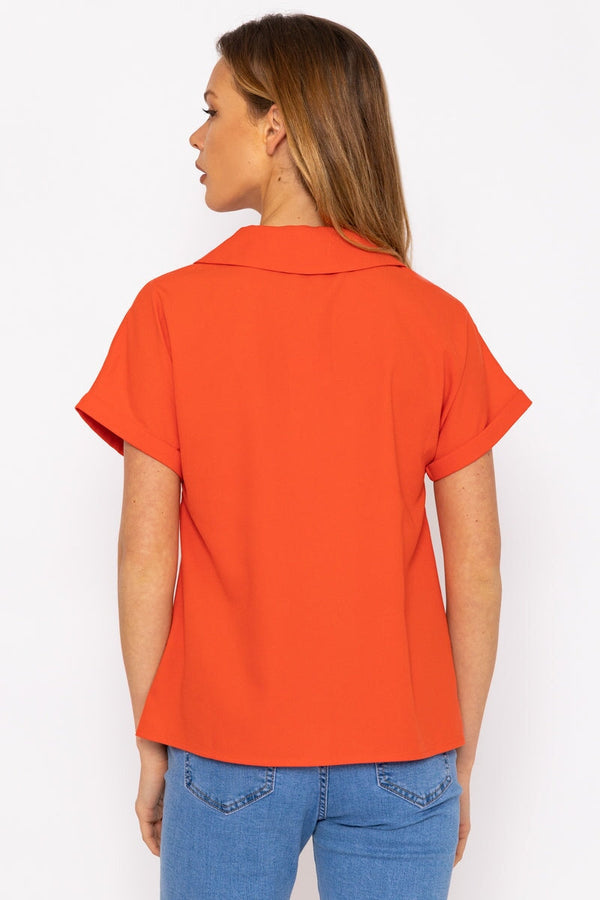 Carraig Donn Coral Camp Collar Shirt