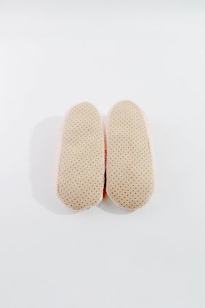 Carraig Donn Cosy Knit Slipper Sock in Pink