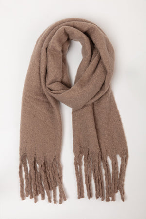 Carraig Donn Cosy Scarf in Beige
