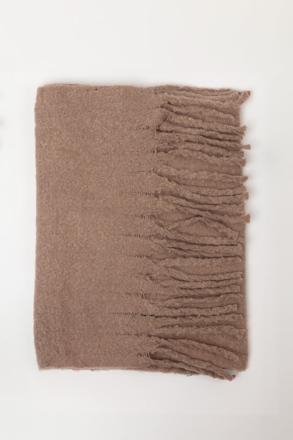 Carraig Donn Cosy Scarf in Beige