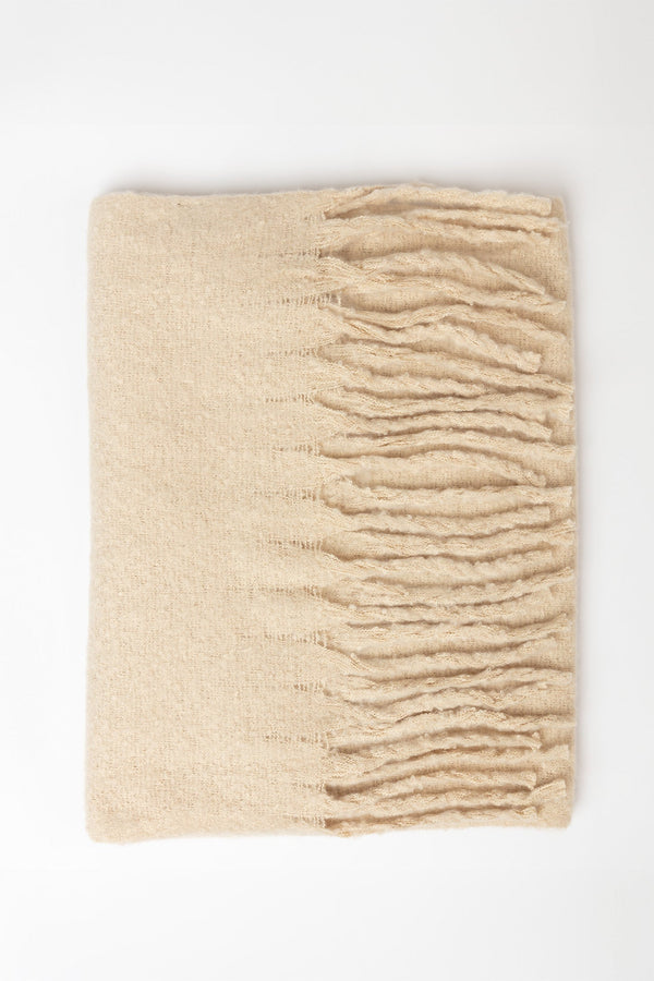 Carraig Donn Cosy Scarf in Cream