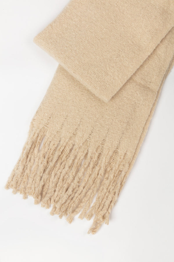 Carraig Donn Cosy Scarf in Cream