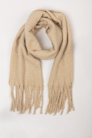 Carraig Donn Cosy Scarf in Cream