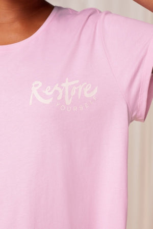 Carraig Donn Cotton Nightdress in Pink